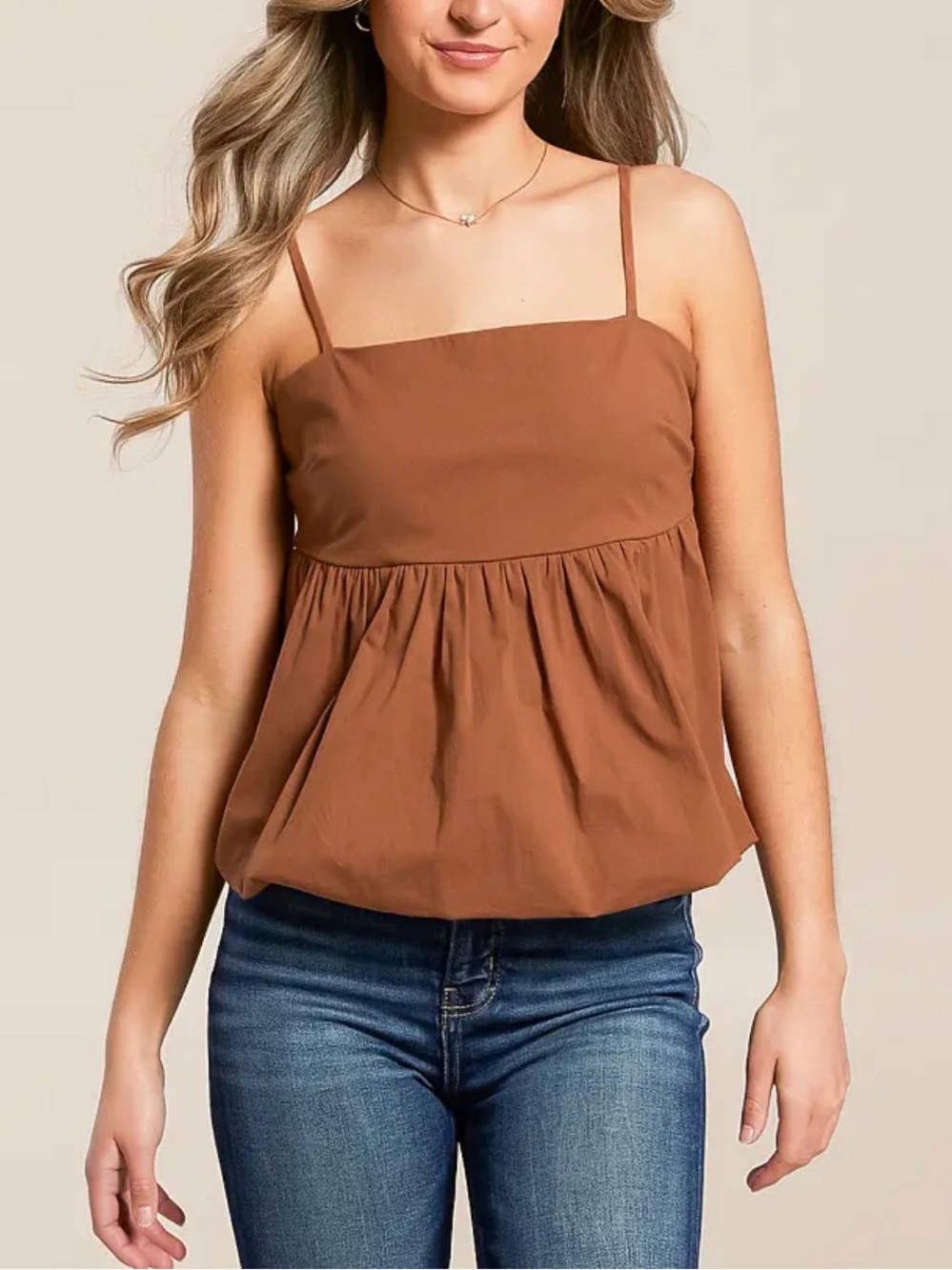 willow & root bubble tank top